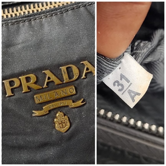 Authentic Prada Nylon Top Handle/Satchel Bag Black - Picture 10 of 10